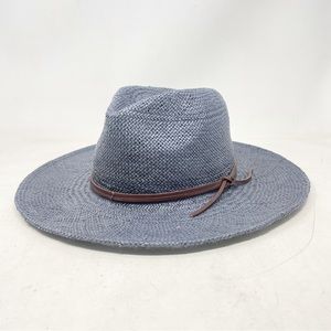 Frye Indigo Straw Weston Fedora